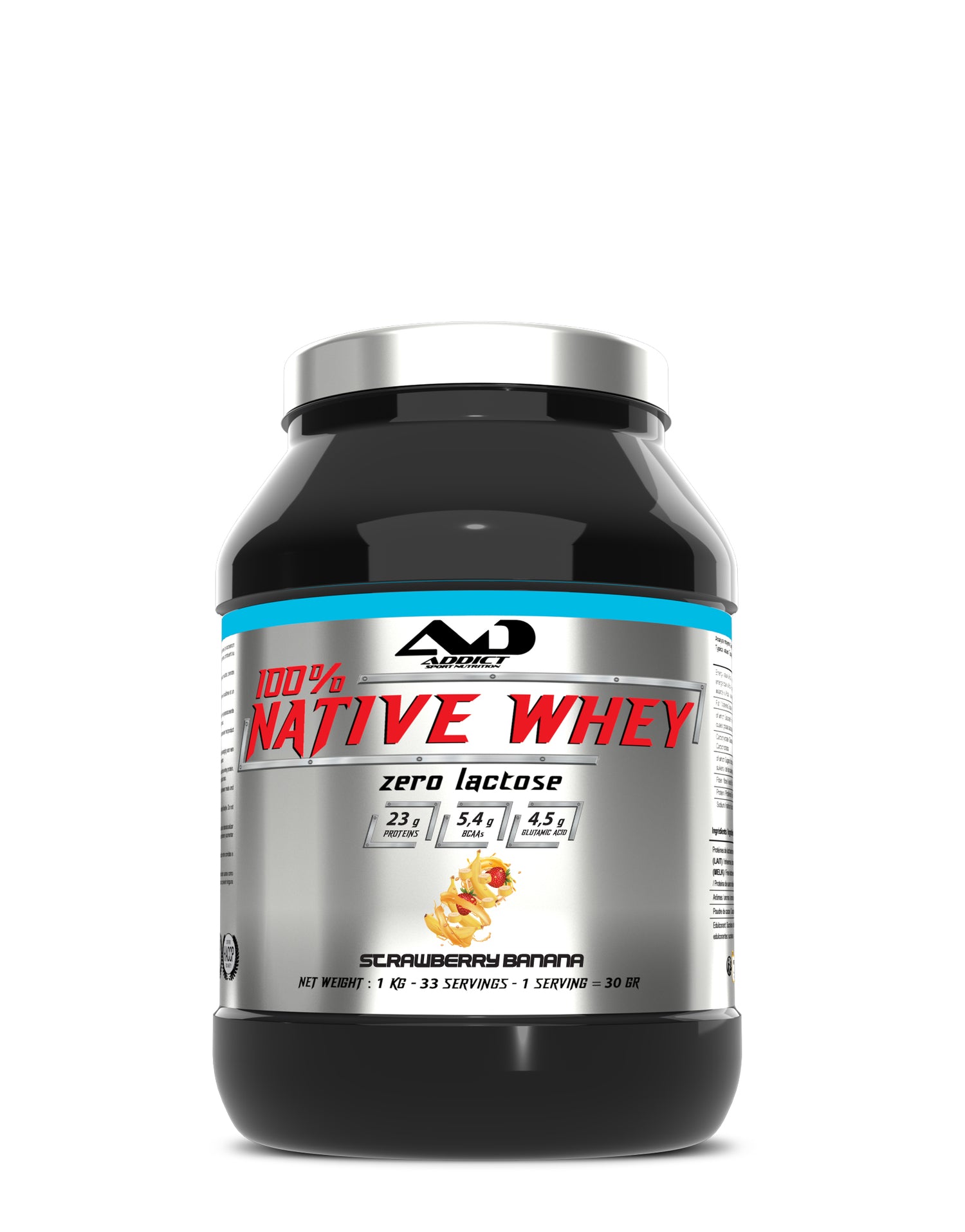 PROTEINE WHEY ZERO LACTOSE 100% NATIVE